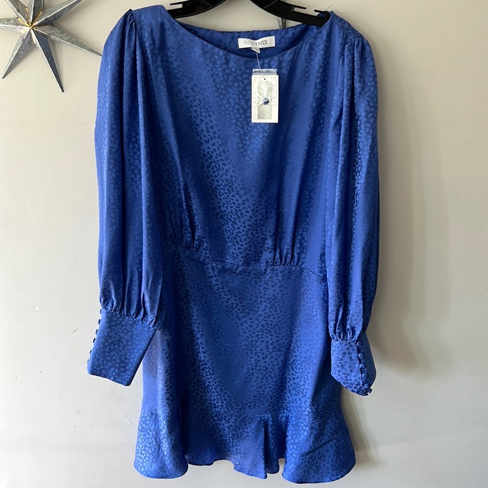 Intermix blue dress brand new